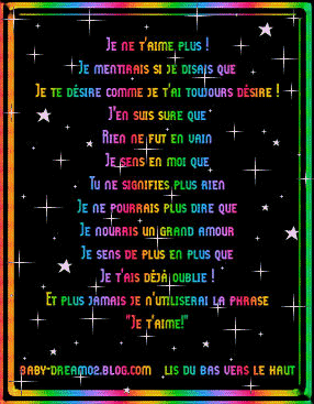 ca c tu vrais l'amoure